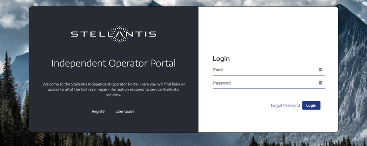 Stellantis independent operator portal