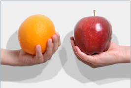 hand holding orange, hand holding apple