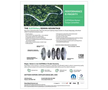 SUSTAINera Reman Torque Converters